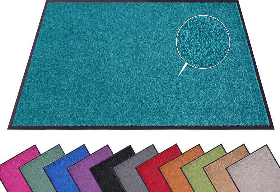 HANSE Home Mat Wash & Clean Vuilopvangmat deurmat binnen en buiten tapijt loper wasbaar - Foto 3