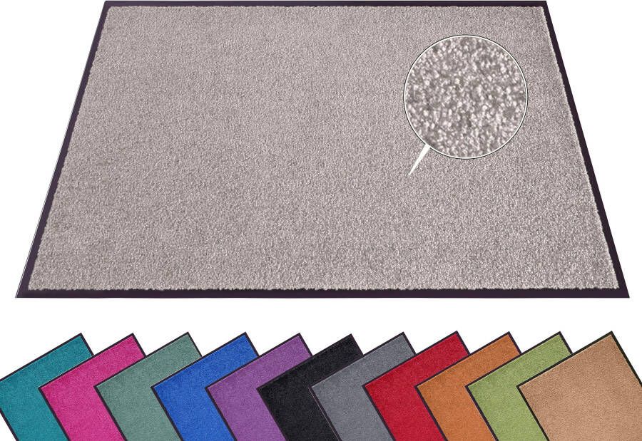 HANSE Home Mat Wash & Clean Vuilopvangmat deurmat binnen en buiten tapijt loper wasbaar - Foto 1