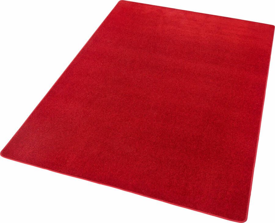 Hanse Home Modern effen vloerkleed Fancy rood 100x150 cm