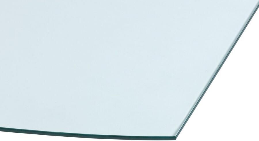 Hanseatic Heathus Bodemplaat Heathus Segment 100 Glas Segment 100 x 120 cm 8 mm dikte bescherming tegen vonken voor kachels (1 stuk) - Foto 3