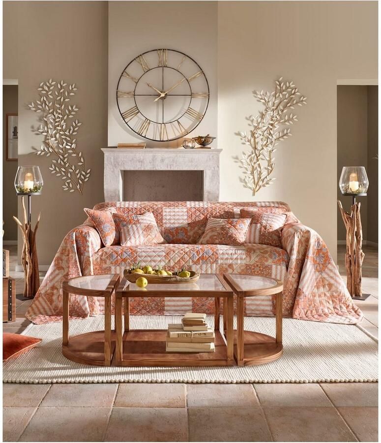 THEKO Wollen kleed Alpen met de hand geweven tweezijdig te gebruiken kleed mêlee zuivere wol woonkamer - Foto 2