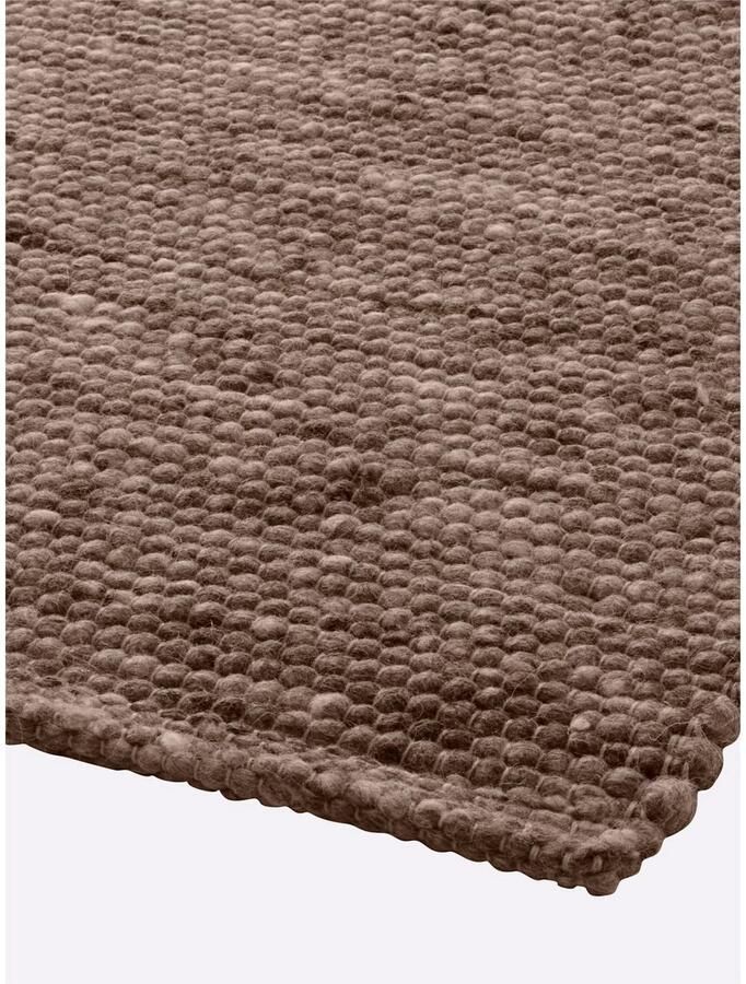 THEKO Wollen kleed Alpen met de hand geweven tweezijdig te gebruiken kleed mêlee zuivere wol woonkamer - Foto 2