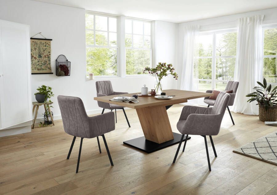 HELA Eethoek Gesa Uittrekbaar tafelblad stoel 360° draaibaar (5-delig) - Foto 13