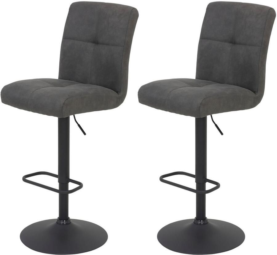 HELA Barkruk Leni Comfortzitting met veren (set 2 stuks)