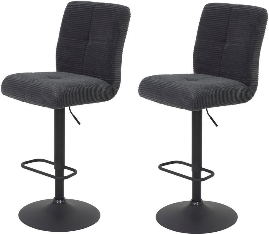 HELA Barkruk Leni Comfortzitting met veren (set 2 stuks)