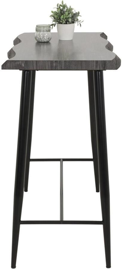 HELA Bartafel Gabi Boomstamtafel 120 cm breed Industrial design wildeiken of grijs - Foto 2