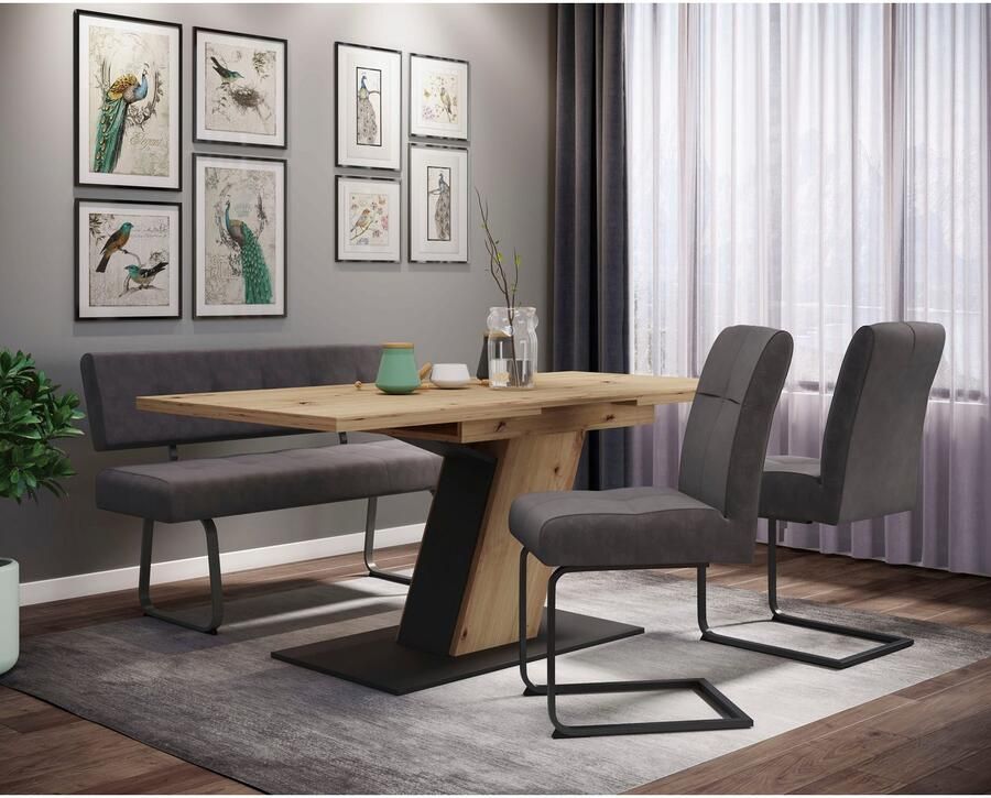 HELA Eetbank LUISE I zitbank bank TOPSELLER! met verenkern extra dikke vulling in zit en rug ottos choice