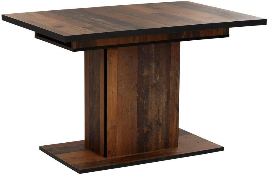 HELA Eethoek Ariana eettafel met 6 stoelen uitschuifbare keukentafel 7-delige set tafel (120-160cm) 6 stoelen met hoge belastbaarheid (set 7-delig) - Foto 2