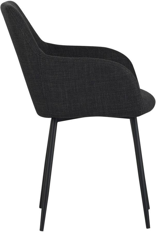 HELA Eethoek MOSEL Tafel 90x75 cm ronde plaat gesinterde steen armleuningsstoel (3-delig) - Foto 5