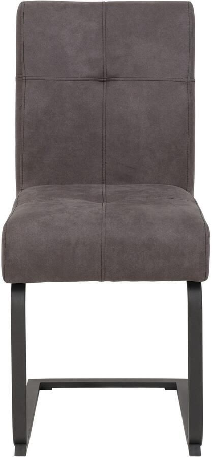 HELA Eethoek RUHR Kufentafel 140x90 cm schommelstoel en bank met verenmand comfortzit (4-delig) - Foto 9