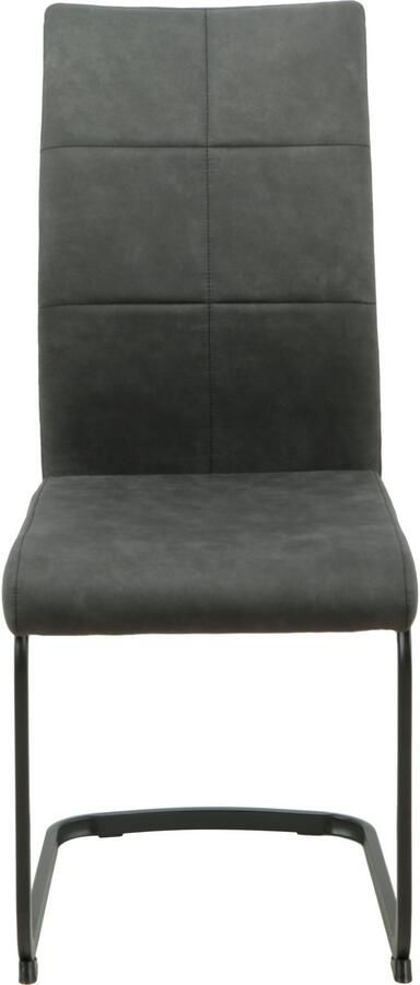 HELA Eethoek Spree Eettafel 140x90 cm met dikke rand microvezel bekleding(4-delig) - Foto 9