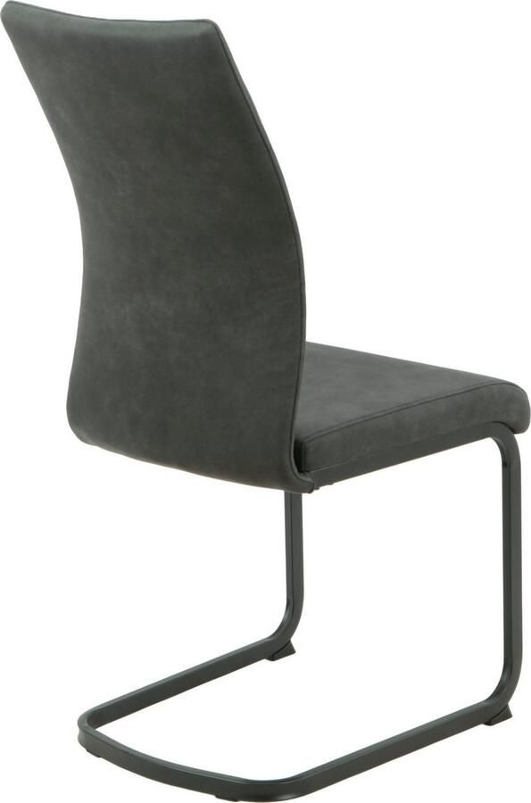 HELA Eethoek Spree Eettafel 140x90 cm met dikke rand microvezel bekleding(4-delig) - Foto 3