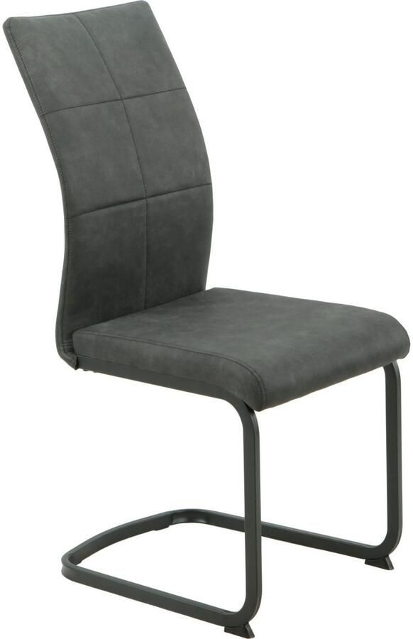 HELA Eethoek Spree Eettafel 140x90 cm met dikke rand microvezel bekleding(4-delig) - Foto 4