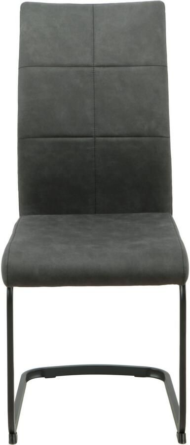 HELA Eethoek Spree Eettafel 140x90 cm met dikke rand microvezel bekleding(4-delig) - Foto 9