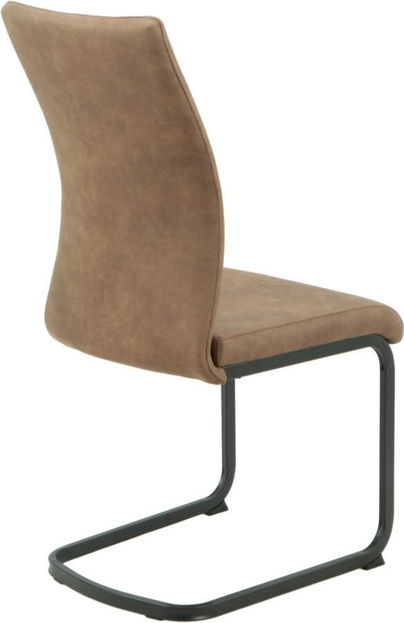 HELA Eethoek Spree Eettafel 140x90 cm met dikke rand microvezel bekleding(4-delig) - Foto 3