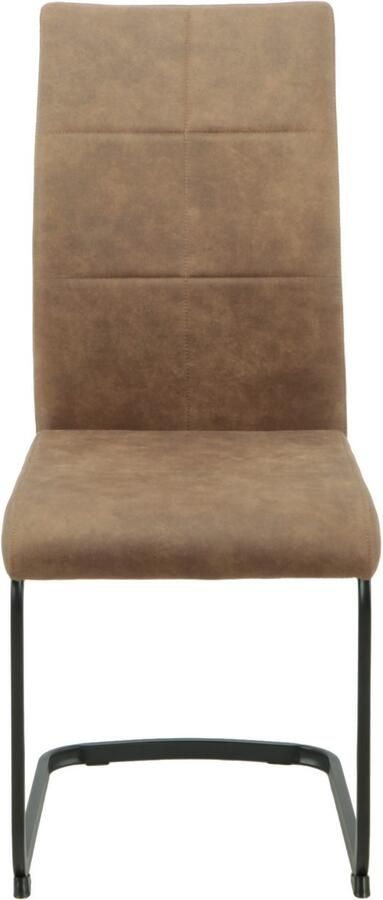 HELA Eethoek Spree Eettafel 140x90 cm met dikke rand microvezel bekleding(4-delig) - Foto 9