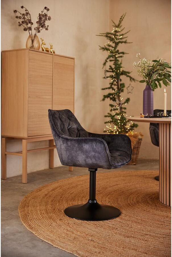 HELA Eetkamerstoel Birte Draaifunctie als losse stoel of in een set van 2 - Foto 11