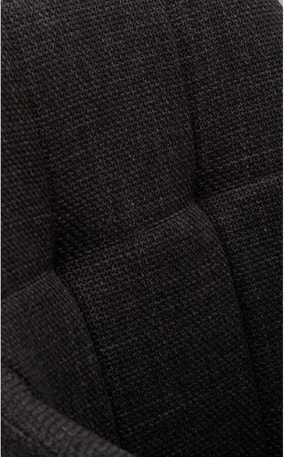 HELA Eetkamerstoel Hanna Schaalstoel armleuningstoel bekleding geweven stof (set 2 stuks) - Foto 11