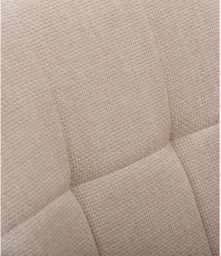 HELA Eetkamerstoel Hanna Schaalstoel armleuningstoel bekleding geweven stof (set 2 stuks)