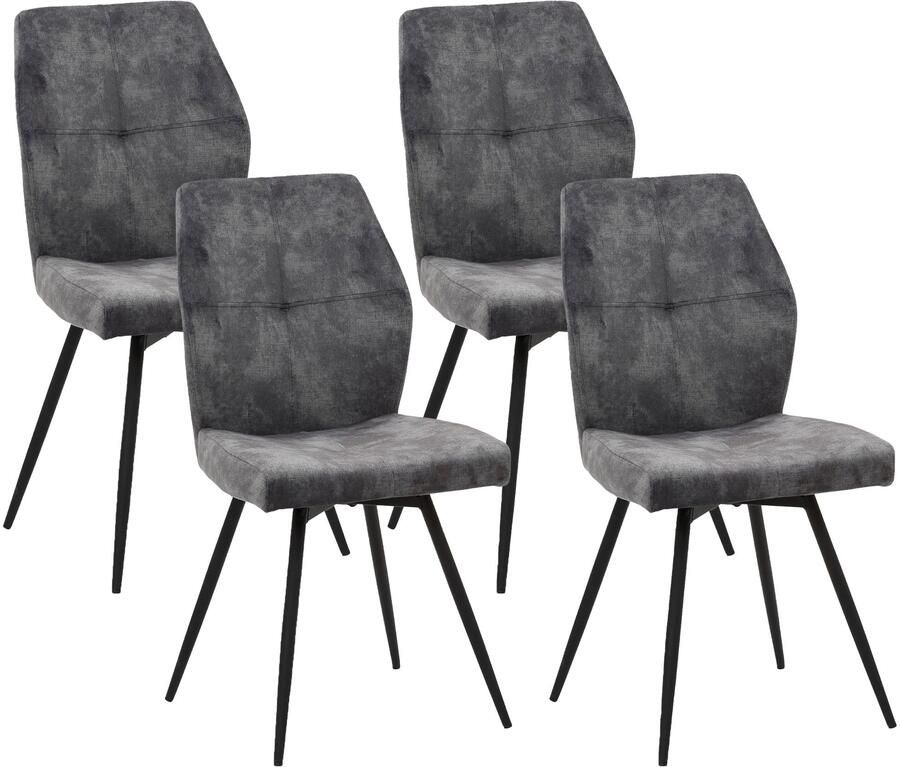 HELA Eetkamerstoel Janina 360° draaibaar (set) - Foto 9