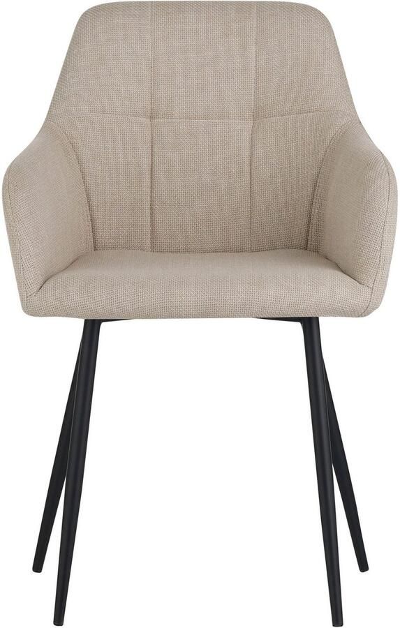 HELA Eetkamerstoel Maria Armleuningstoel schaalstoel (set 2 stuks) - Foto 5