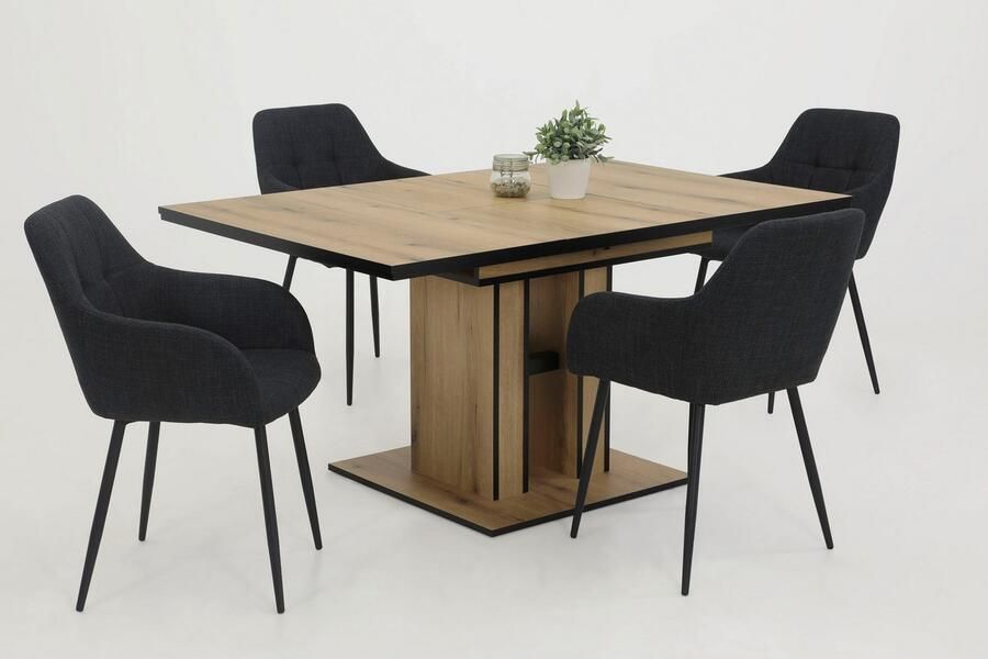 HELA Eetkamerstoel Maria Armleuningstoel schaalstoel (set 2 stuks) - Foto 4