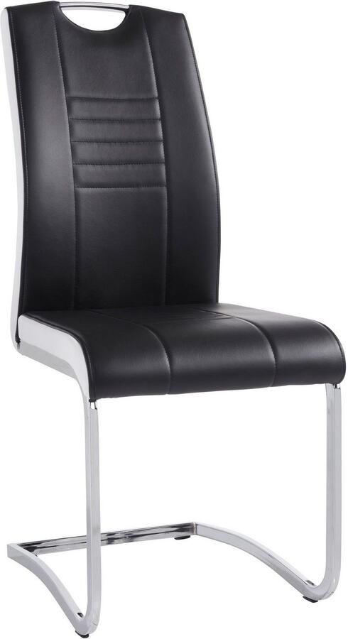 HELA Eetkamerstoel Tabea Freischwinger BESTSELLER verschillende stofkwaliteiten (set) - Foto 6