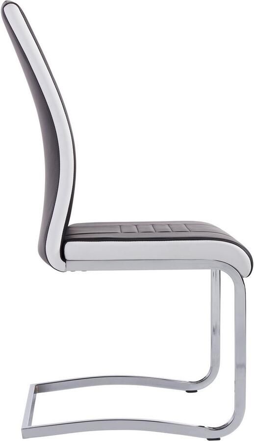 HELA Eetkamerstoel Tabea Freischwinger BESTSELLER verschillende stofkwaliteiten (set) - Foto 5