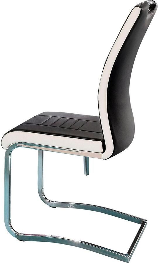 HELA Eetkamerstoel Tabea Freischwinger BESTSELLER verschillende stofkwaliteiten (set) - Foto 4