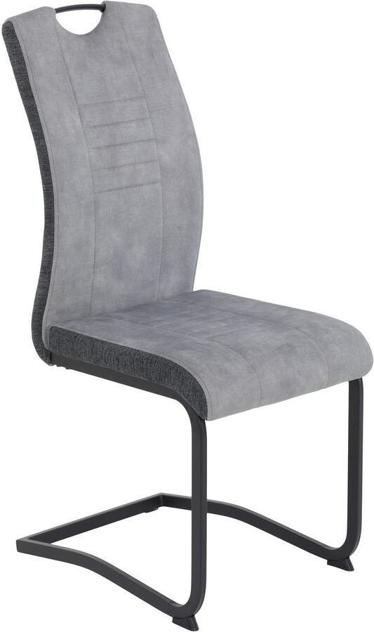 HELA Eetkamerstoel Tabea Freischwinger BESTSELLER verschillende stofkwaliteiten (set) - Foto 2