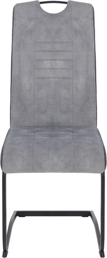 HELA Eetkamerstoel Tabea Freischwinger BESTSELLER verschillende stofkwaliteiten (set) - Foto 5