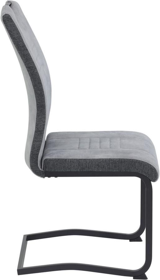 HELA Eetkamerstoel Tabea Freischwinger BESTSELLER verschillende stofkwaliteiten (set) - Foto 3