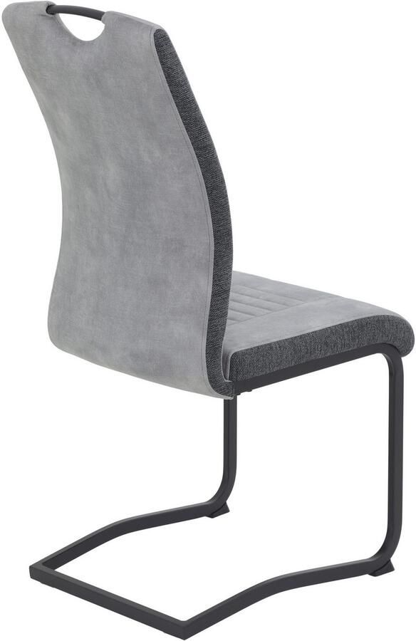 HELA Eetkamerstoel Tabea Freischwinger BESTSELLER verschillende stofkwaliteiten (set)