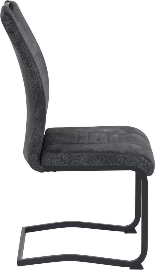 HELA Eetkamerstoel Tabea Freischwinger BESTSELLER verschillende stofkwaliteiten (set) - Foto 3