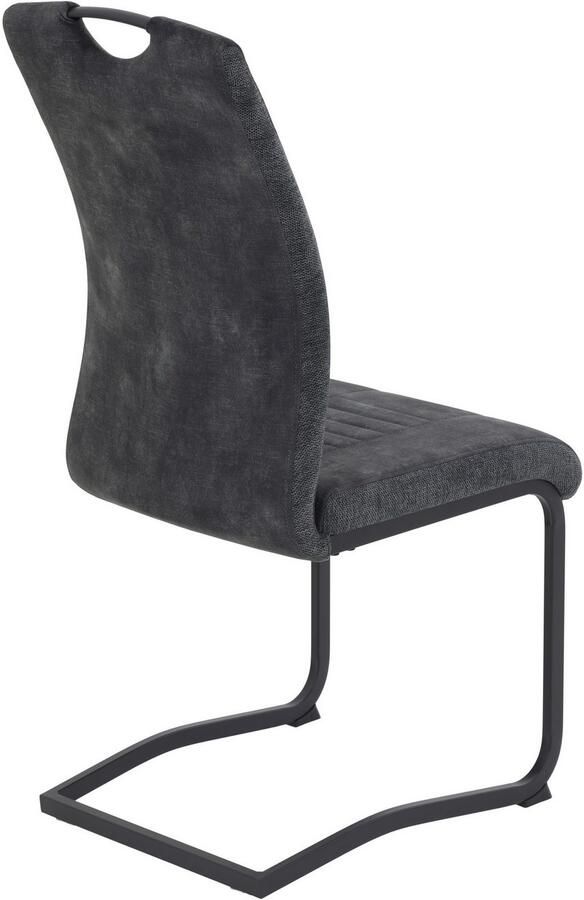 HELA Eetkamerstoel Tabea Freischwinger BESTSELLER verschillende stofkwaliteiten (set)