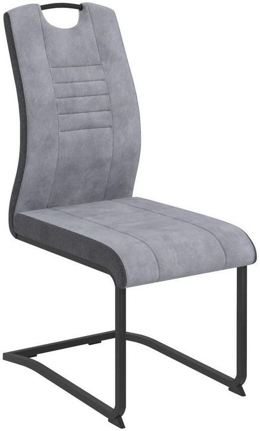 HELA Eetkamerstoel Tabea Freischwinger BESTSELLER verschillende stofkwaliteiten (set) - Foto 4