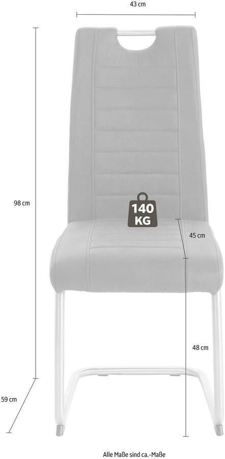 HELA Eetkamerstoel Ulla Stoel 2 of 4 stuks (set) - Foto 5