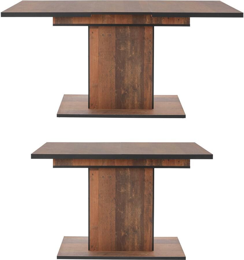 HELA Eettafel Ariana Bestseller tafel keukentafel uitschuiftafel door binnenin geplaatste inlegbladen uittrekbaar 120-160 cm - Foto 2