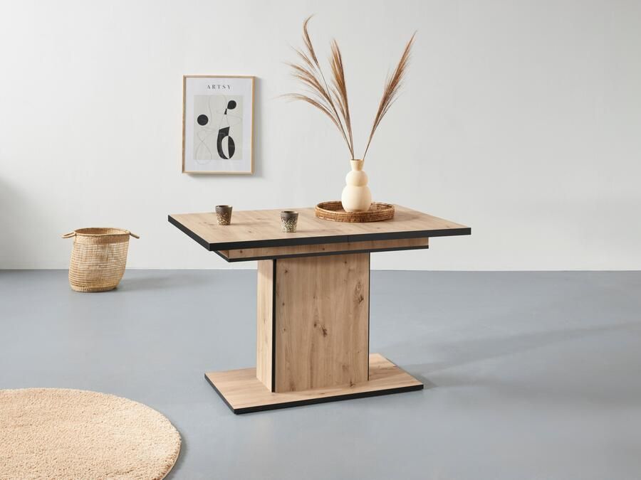 HELA Eettafel Ariana Bestseller tafel keukentafel uitschuiftafel door binnenin geplaatste inlegbladen uittrekbaar 120-160 cm - Foto 6