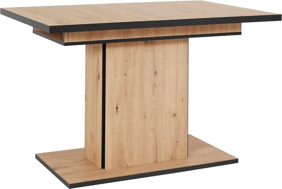 HELA Eettafel Ariana Bestseller tafel keukentafel uitschuiftafel door binnenin geplaatste inlegbladen uittrekbaar 120-160 cm - Foto 4