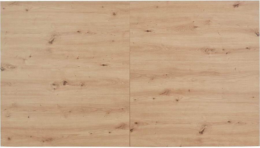 Hela EMOB Eettafel Atnalta 160 210x90 cm-artisan gebrand hout Kantoortafels Bruin Spaanplaat Kantoortafels Op voorraad - Foto 14