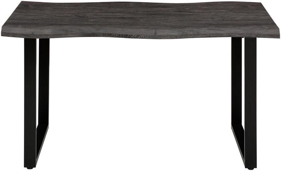 HELA Eettafel GISELLE boomkanttafel keukentafel TOPSELLER! OTTOs Choice Sledeframe metaal industrieel design 140 200 cm breedte 2 kleuren - Foto 5