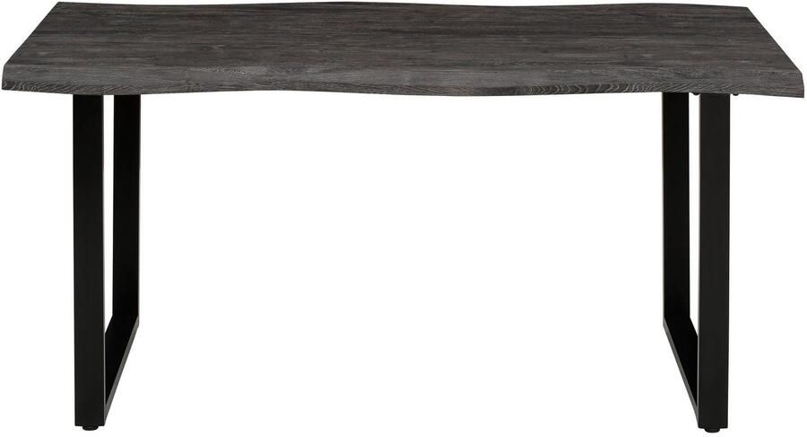 HELA Eettafel GISELLE boomkanttafel keukentafel TOPSELLER! OTTOs Choice Sledeframe metaal industrieel design 140 200 cm breedte 2 kleuren - Foto 5