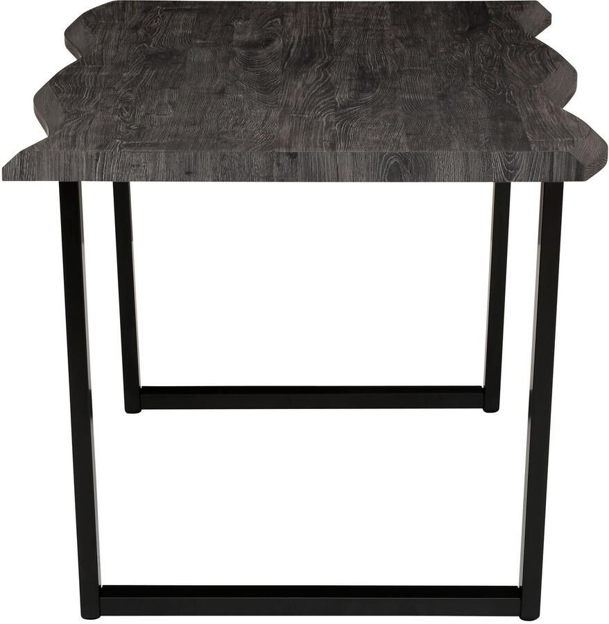 HELA Eettafel GISELLE boomkanttafel keukentafel TOPSELLER! OTTOs Choice Sledeframe metaal industrieel design 140 200 cm breedte 2 kleuren