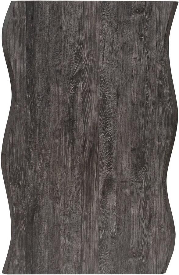 HELA Eettafel GISELLE boomkanttafel keukentafel TOPSELLER! OTTOs Choice Sledeframe metaal industrieel design 140 200 cm breedte 2 kleuren - Foto 2