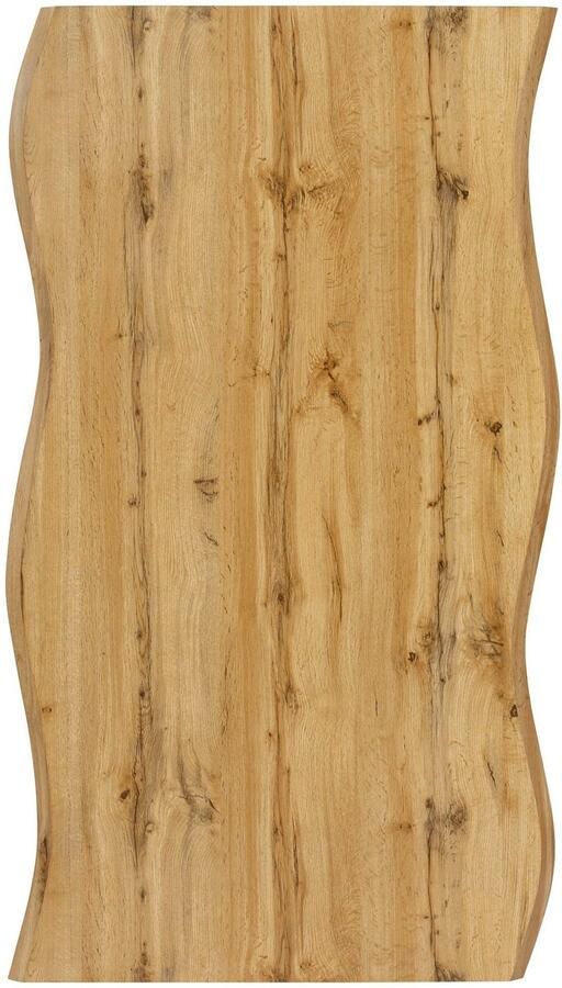 HELA Eettafel GISELLE boomkanttafel keukentafel TOPSELLER! OTTOs Choice Sledeframe metaal industrieel design 140 200 cm breedte 2 kleuren - Foto 4