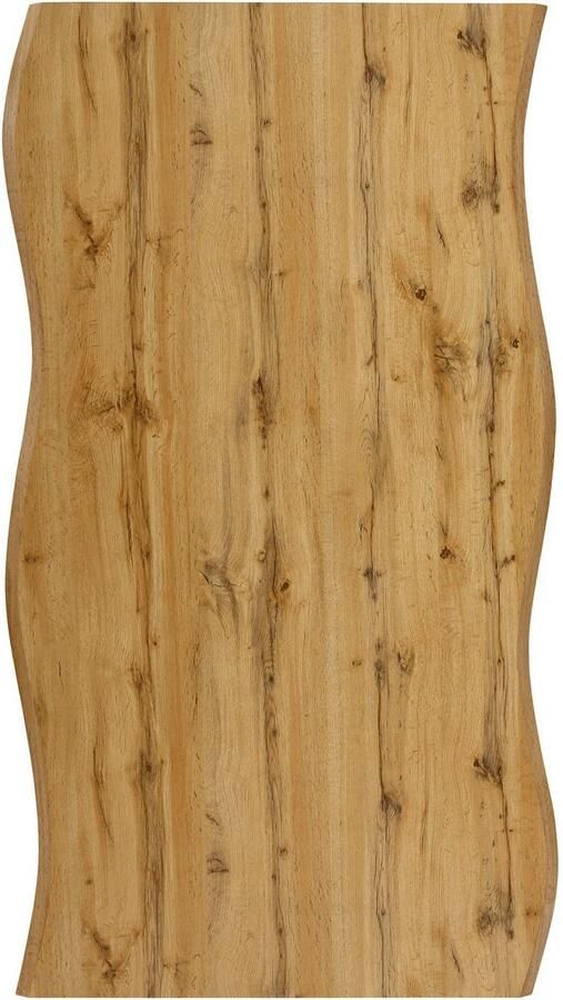 HELA Eettafel GISELLE boomkanttafel keukentafel TOPSELLER! OTTOs Choice Sledeframe metaal industrieel design 140 200 cm breedte 2 kleuren - Foto 11