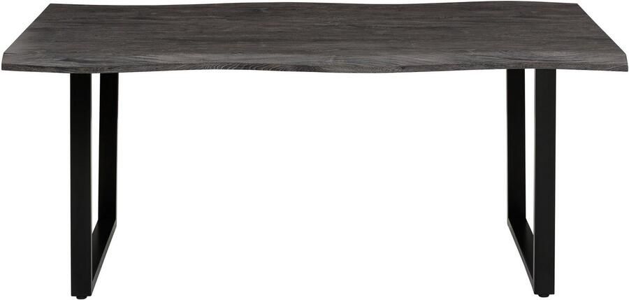 HELA Eettafel GISELLE boomkanttafel keukentafel TOPSELLER! OTTOs Choice Sledeframe metaal industrieel design 140 200 cm breedte 2 kleuren - Foto 14