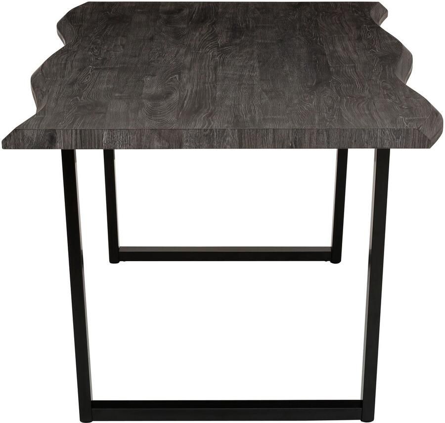 HELA Eettafel GISELLE boomkanttafel keukentafel TOPSELLER! OTTOs Choice Sledeframe metaal industrieel design 140 200 cm breedte 2 kleuren