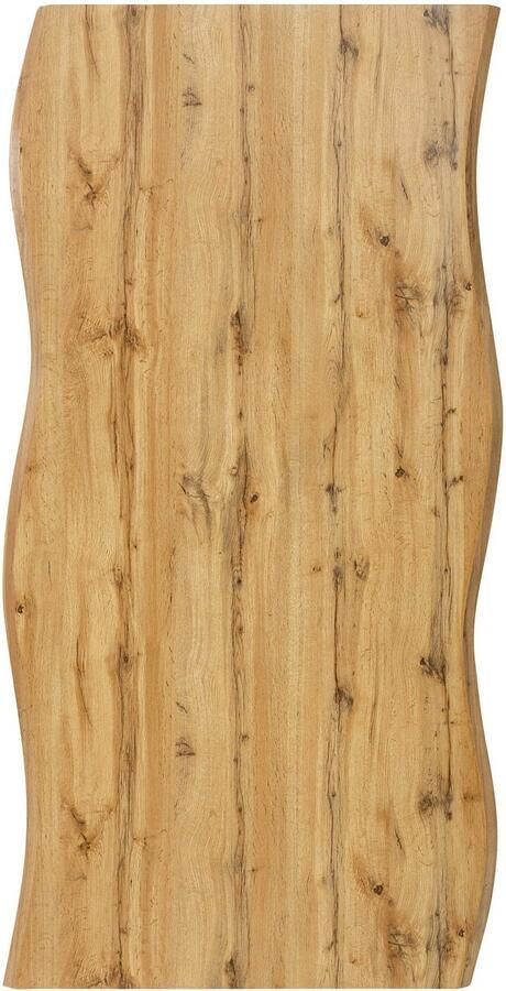 HELA Eettafel GRETA BESTSELLER Boomrandtafel (nabootsing) verschillende maten 46mm dikte keukentafel - Foto 4